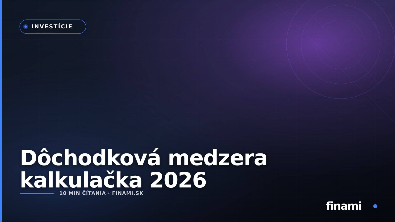 Dôchodková medzera kalkulačka 2026: koľko reálne dostanete zo Sociálnej poisťovne a koľko vám bude chýbať