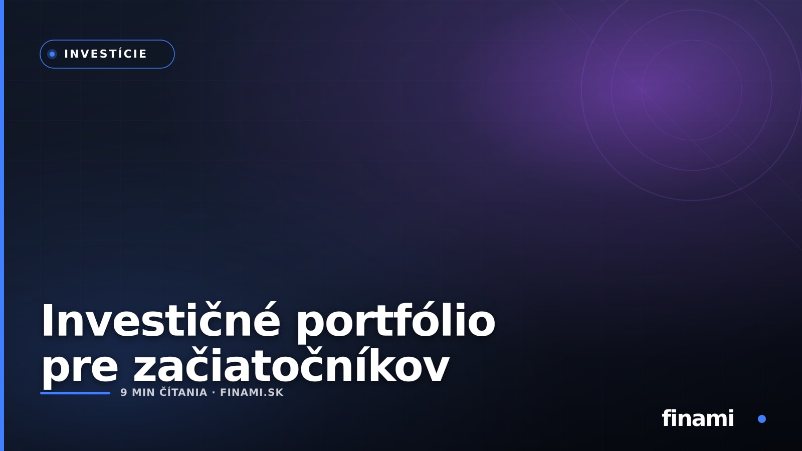 Investičné portfólio pre začiatočníkov: 3 kroky, ktoré vám nastavia základ v roku 2026