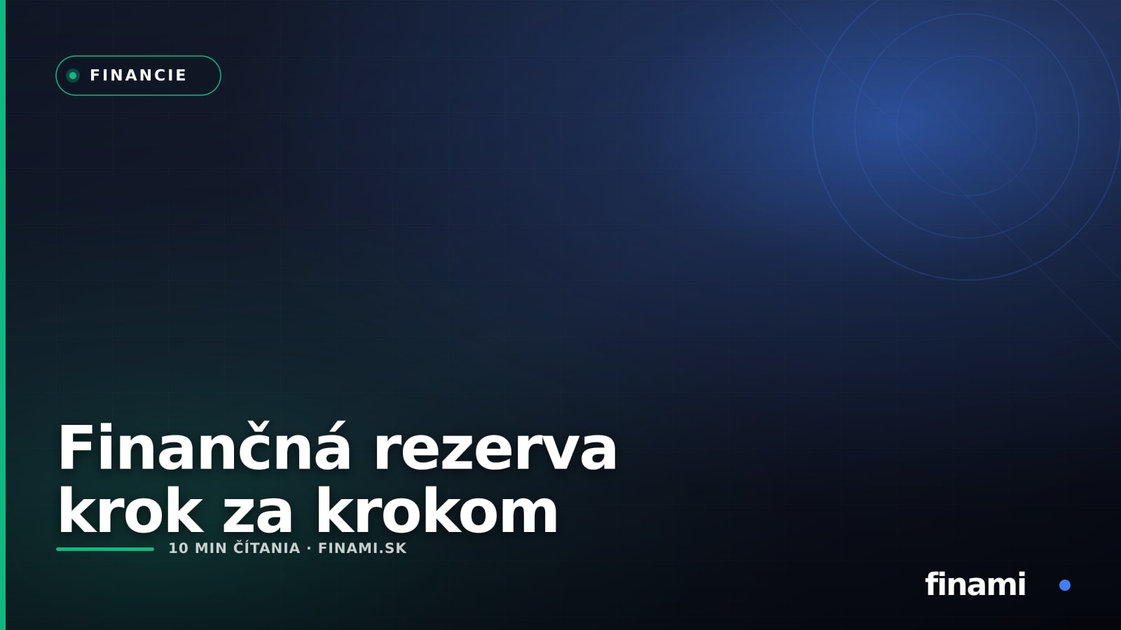 Finančná rezerva krok za krokom: Interaktívna kalkulačka a plán, ako si vybudovať skutočné zabezpečenie