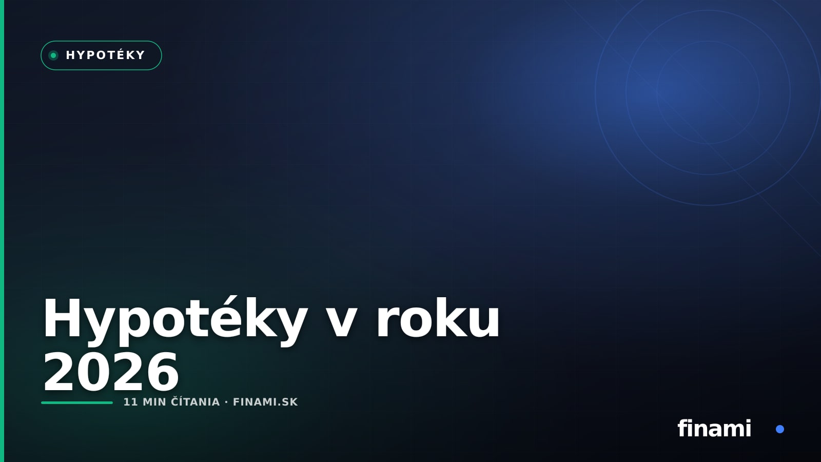 Hypotéky v roku 2026: Ako vybrať správnu banku a fixáciu pre svoju situáciu