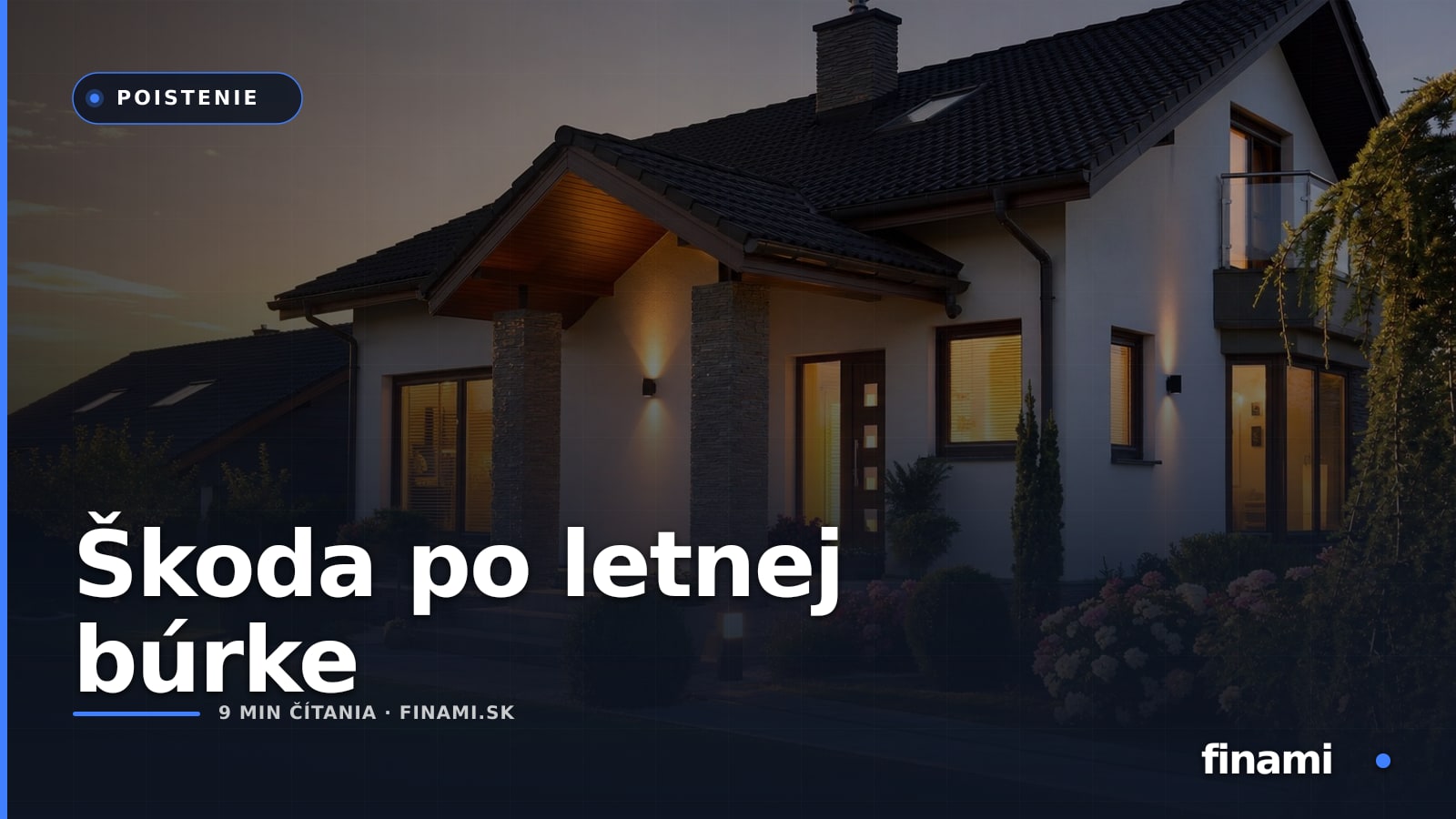 Škoda po letnej búrke: čo urobiť počas prvých 24 hodín