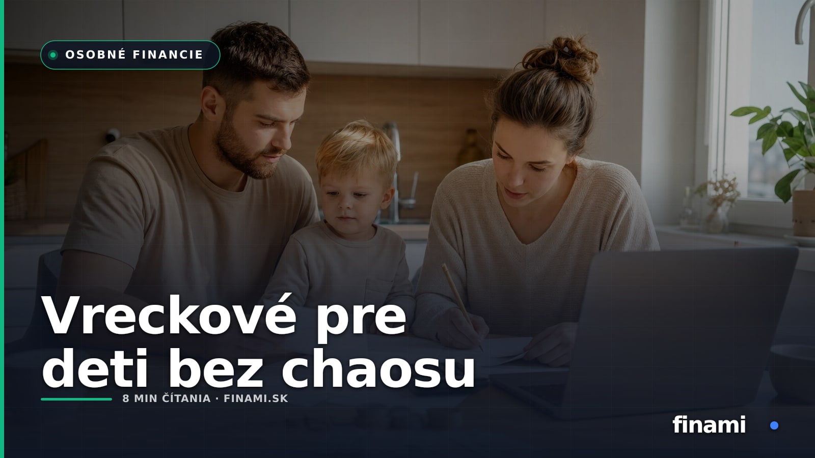 Vreckové pre deti bez chaosu: tri pravidlá, ktoré učia hospodáriť