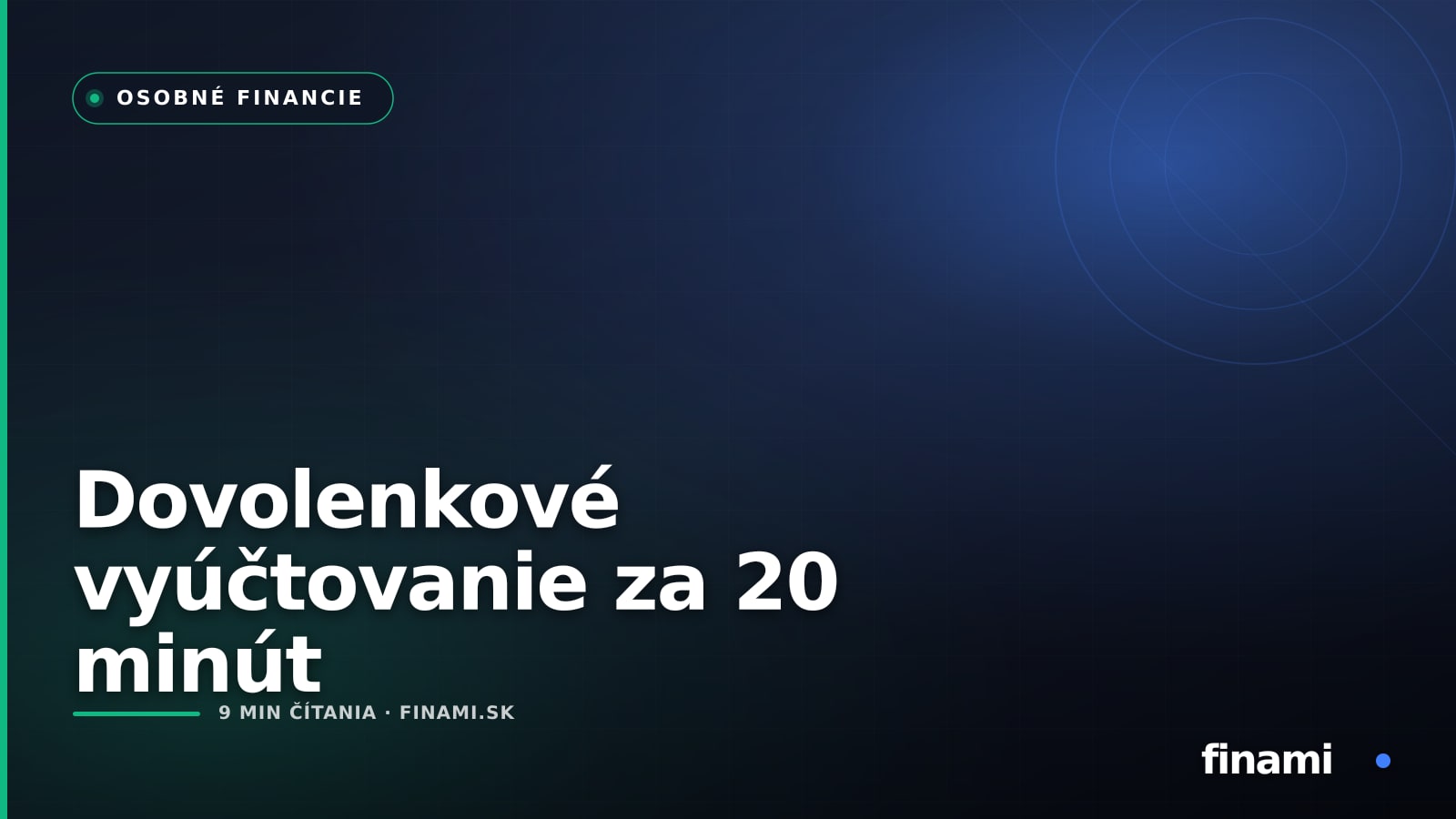Dovolenkové vyúčtovanie v páre: 20-minútový postup pre spoločné výdavky